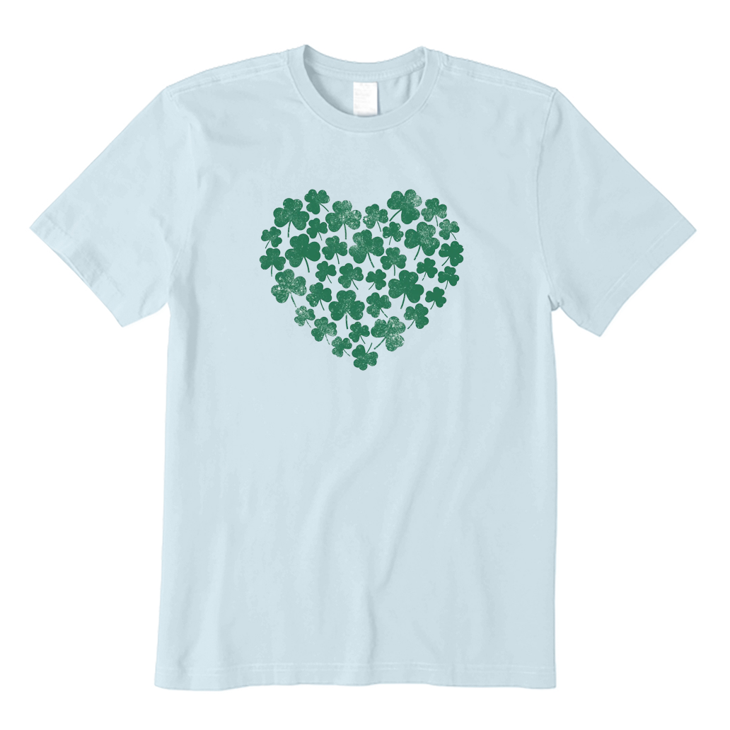 Shamrock Heart  T-shirt