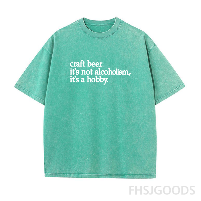 Craft Beer Unisex Distressed T-Shirt