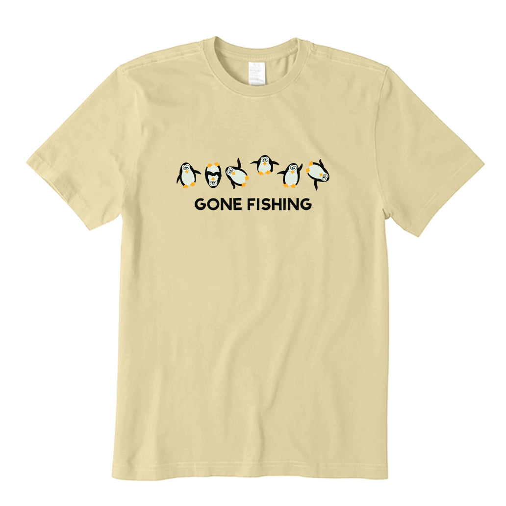 Penguins Gone Fishing T-Shirt