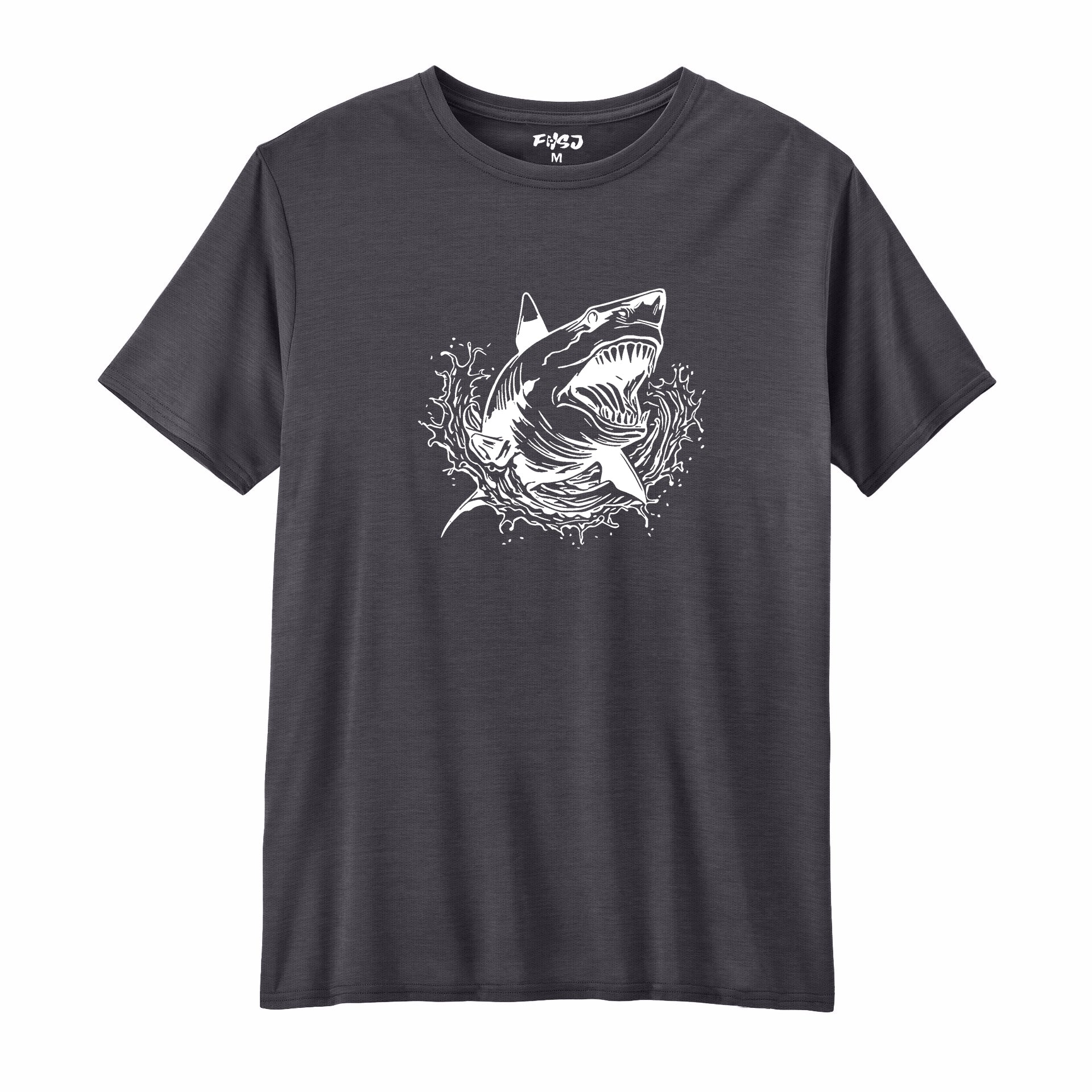 Shark Breaching Performance T-SHIRT