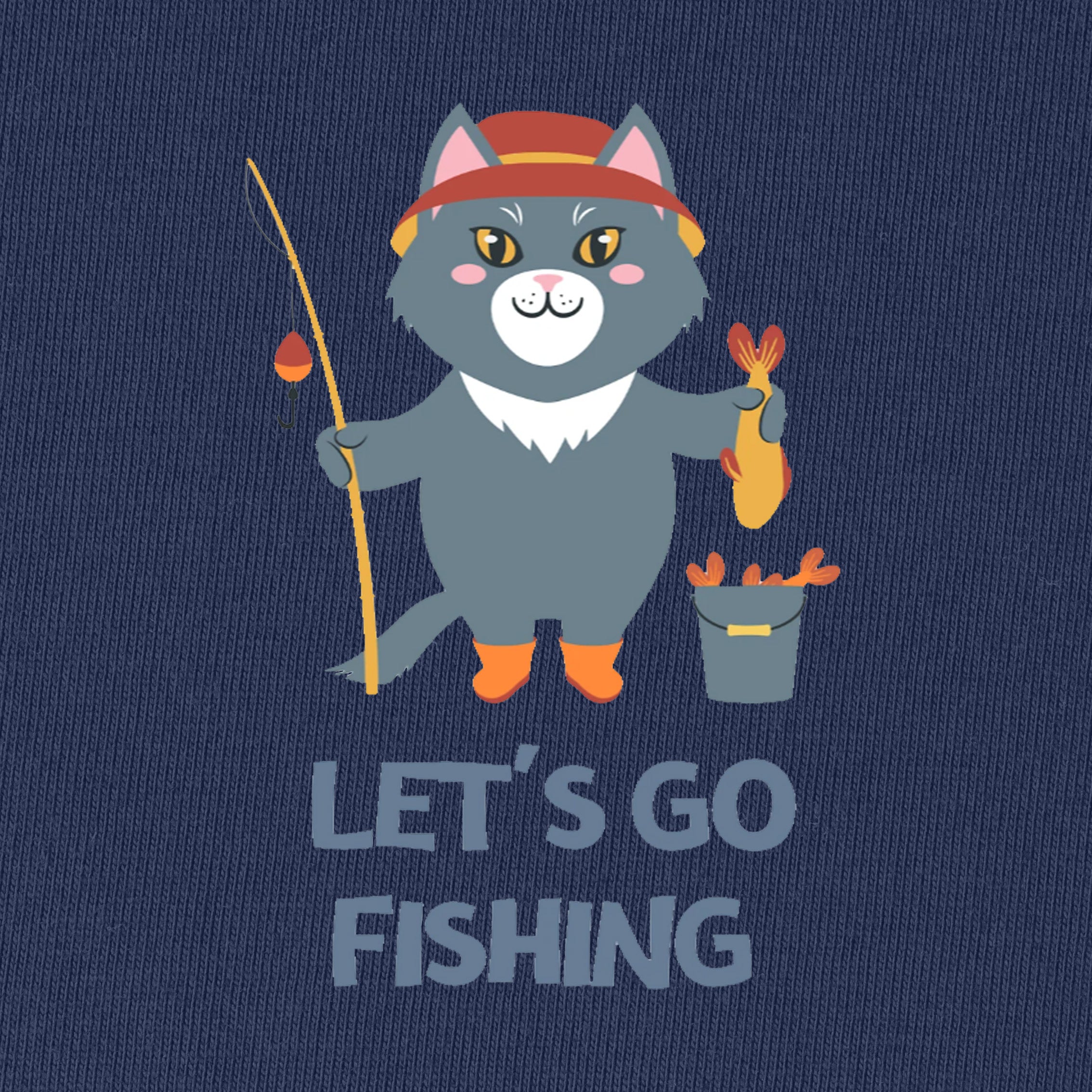 Let's Go Fishing T-Shirt for Women