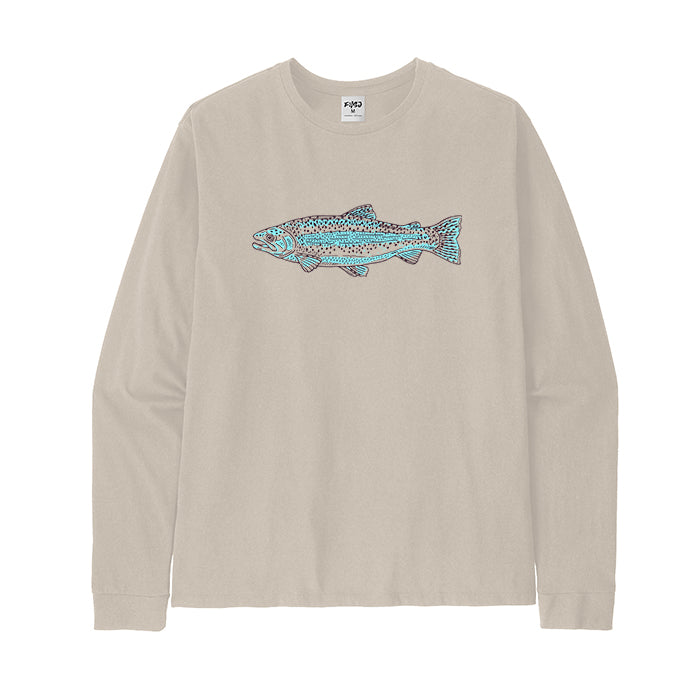 Trout Fishing Long Sleeve T-Shirt