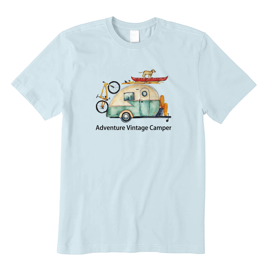 Adventure Vintage Camper T-shirt