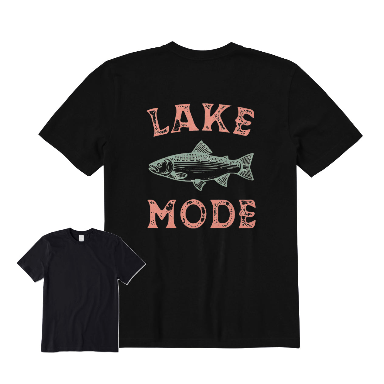 Lake Mode Back Graphic T-Shirt