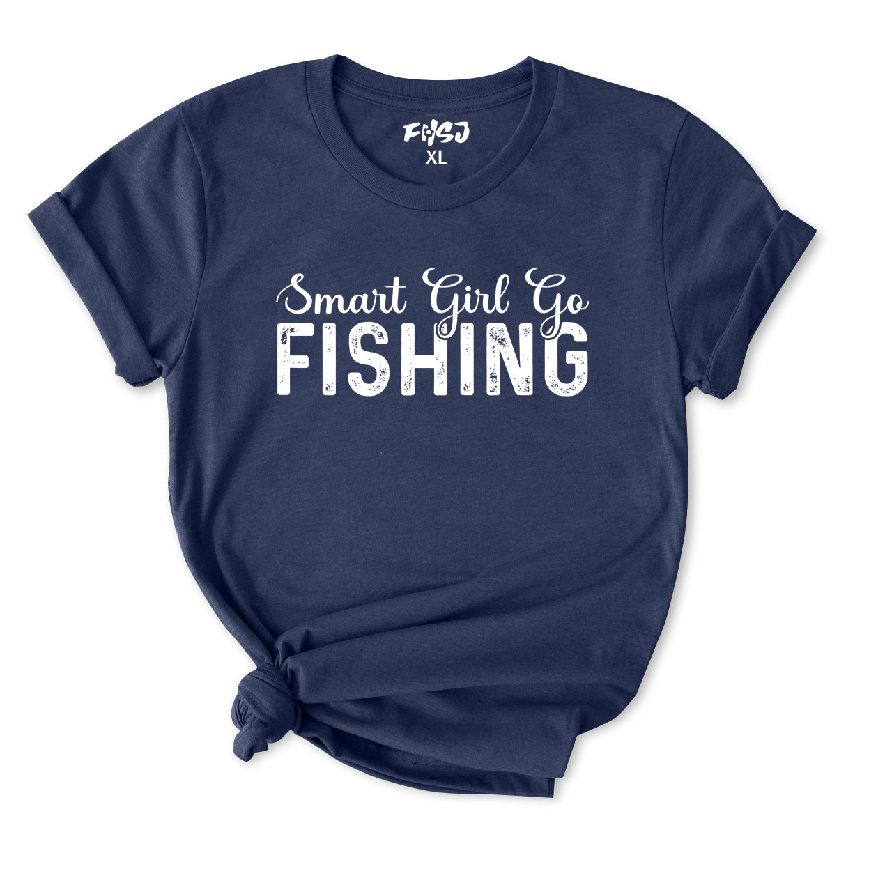 Smart Girl Go Fishing T-Shirt for Women