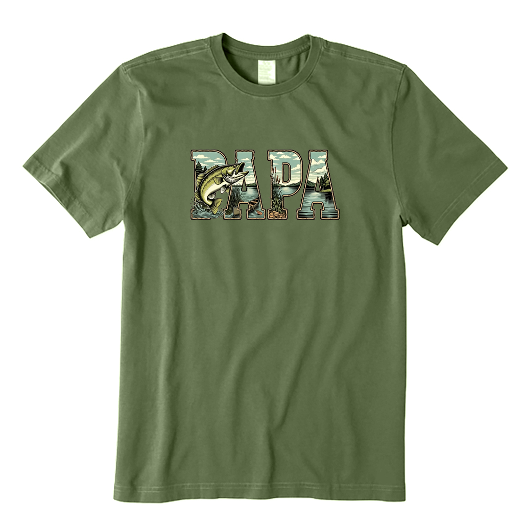 Papa Fishing T-shirt