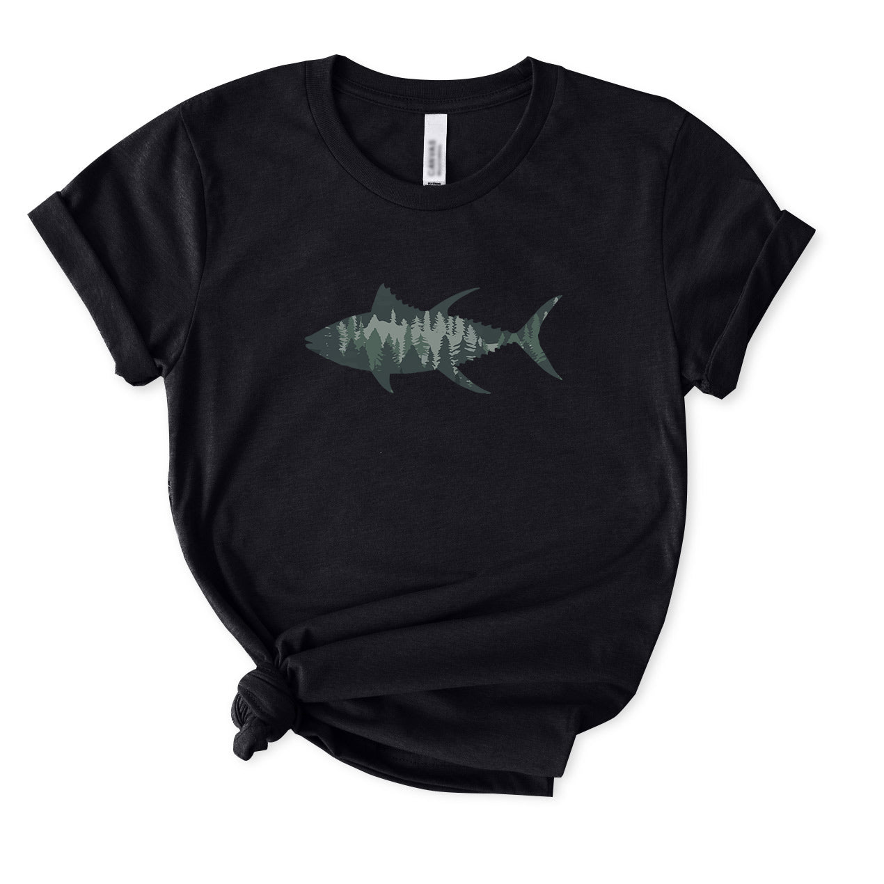 Fish Landscape T-Shirt FOR WOMEN