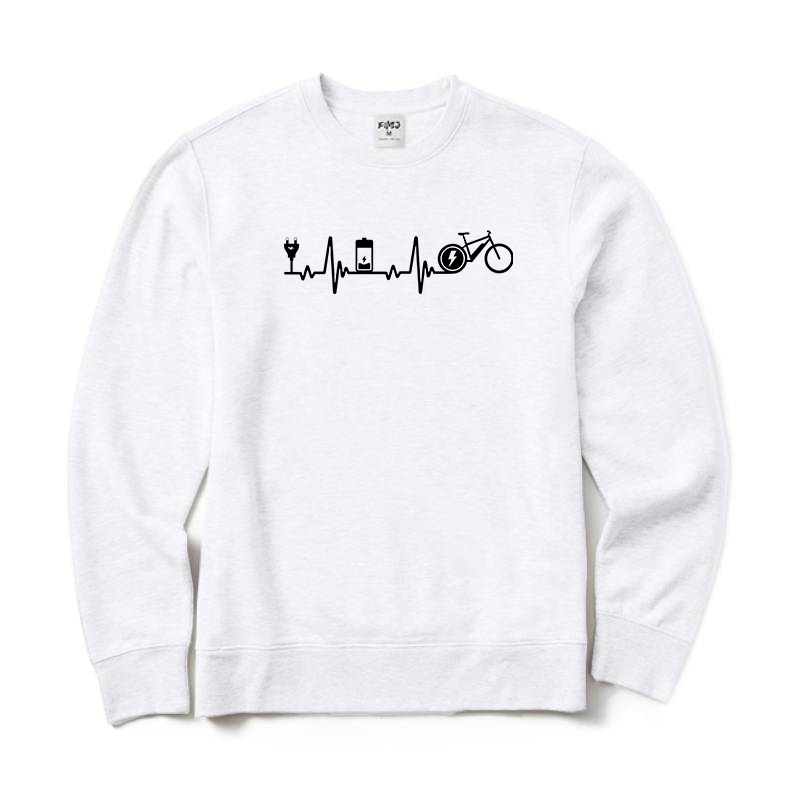 Heartbeat E-Bike Crewneck Sweatshirt
