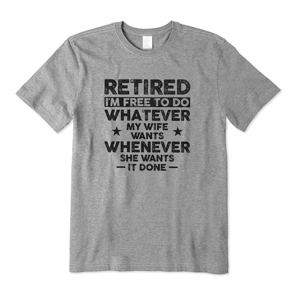 Men's funny retirement T-Shirt