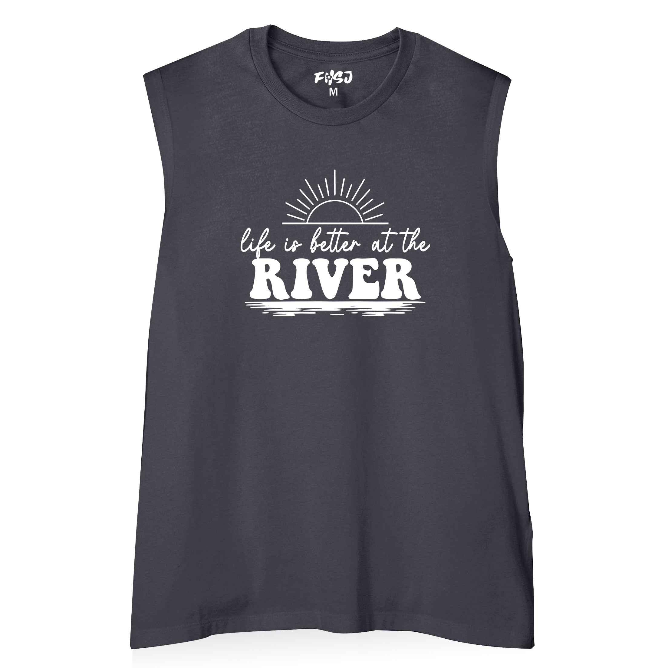 Women Life Is Better At The River Tank Top