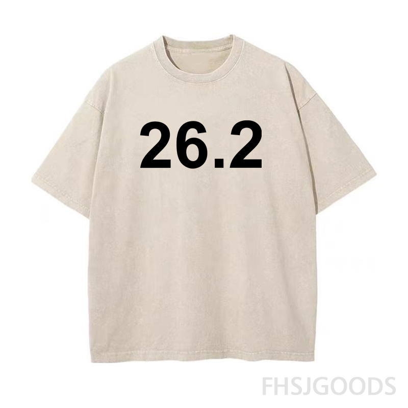 26.2 Marathon Runner Unisex Distressed T-Shirt
