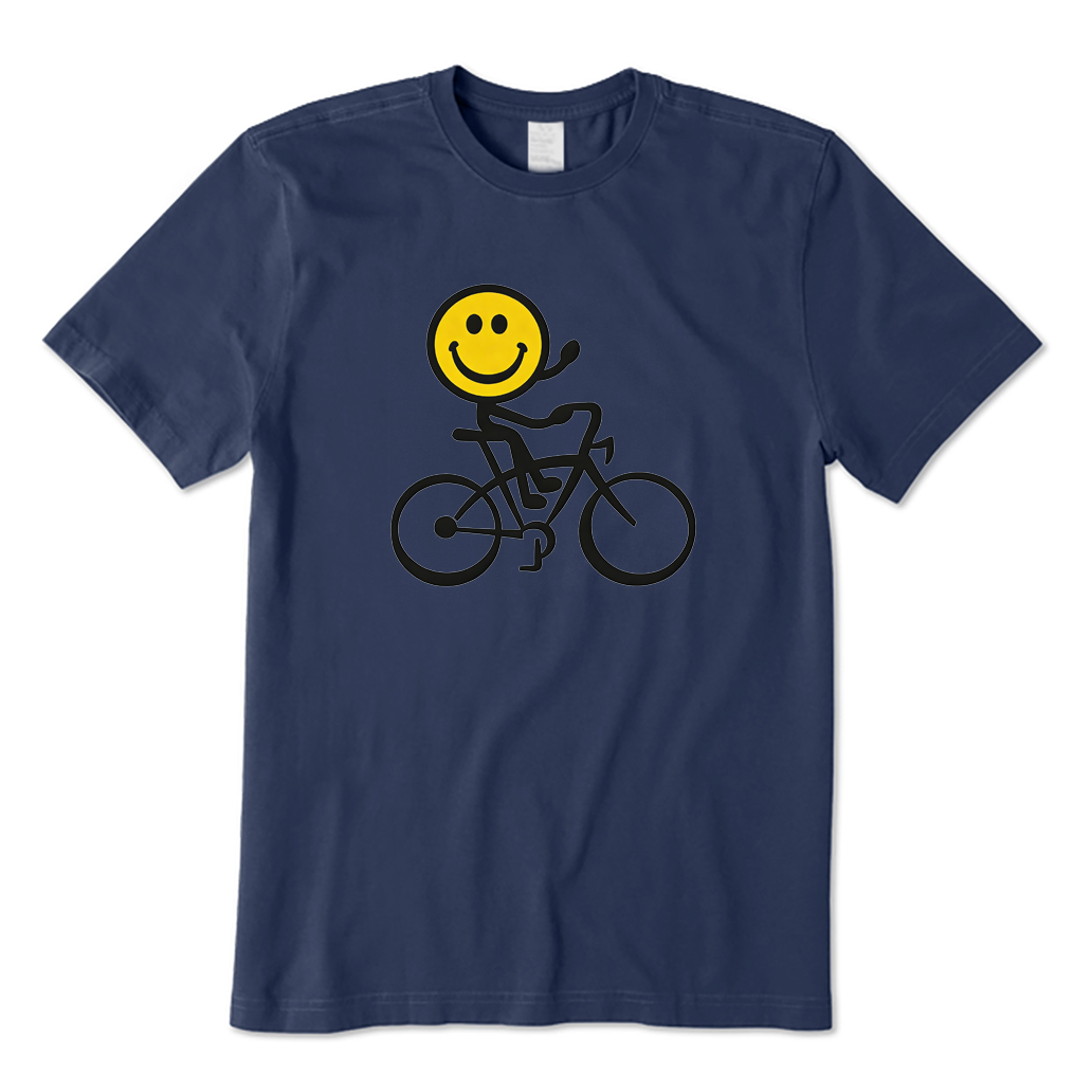 Smiley Bike Rider T-shirt