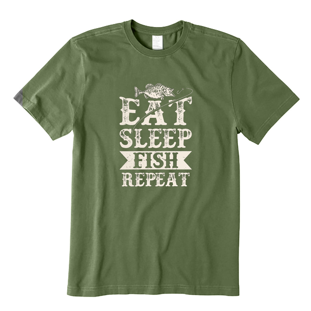 Eat Sleep Fish Repeat T-Shirt