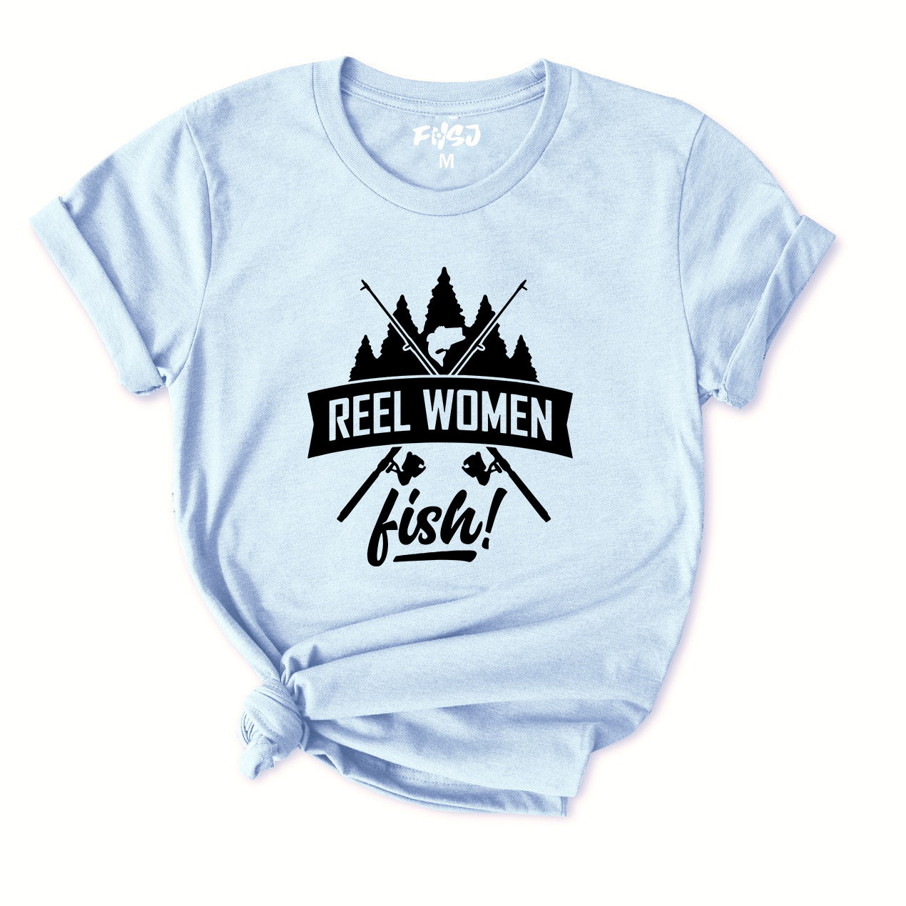 Reel Women Fish T-Shirt for Women
