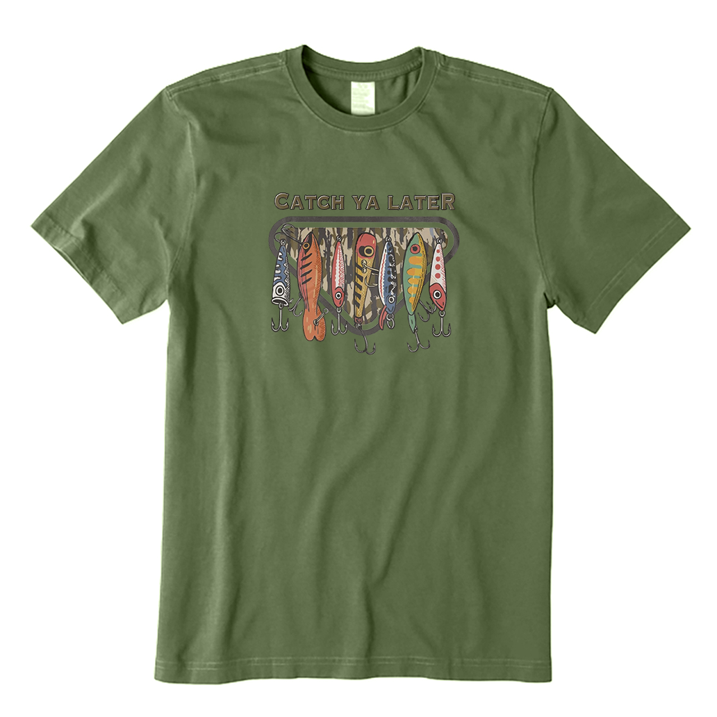 Camo Fishing T-Shirt