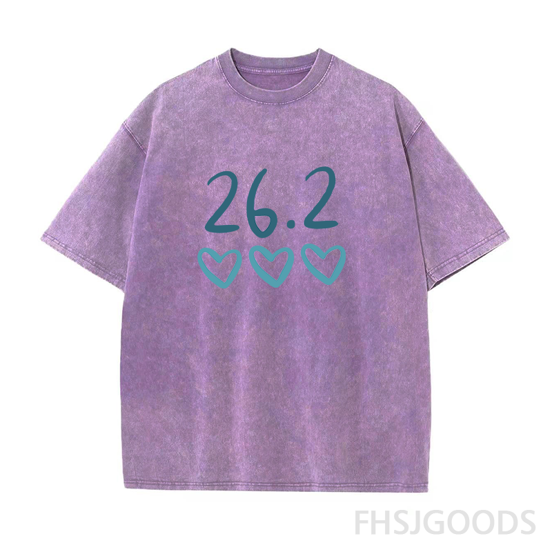 26.2 Runner Unisex Distressed T-Shirt