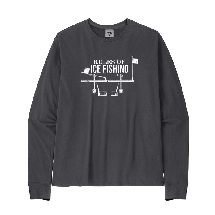 Rules of Ice Fishing Long Sleeve T-Shirt