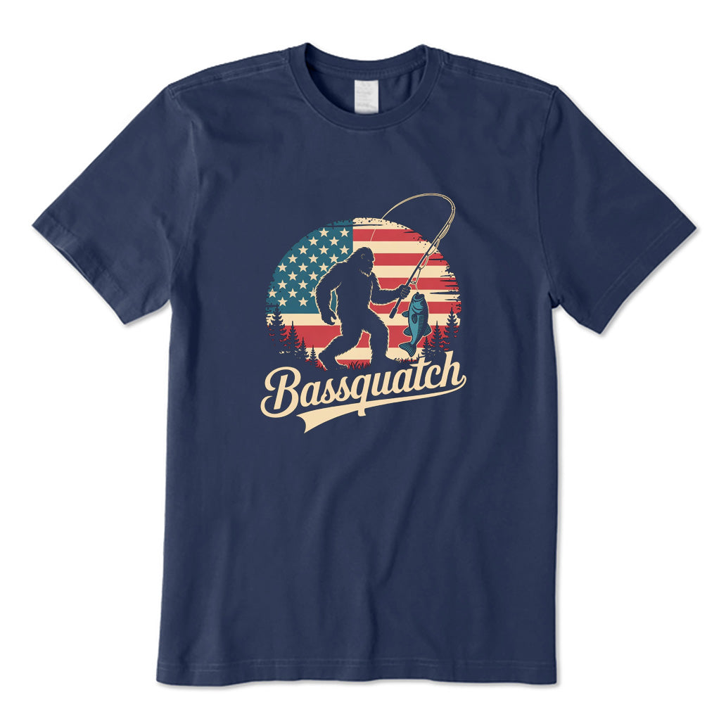 Bassquatch Fishing T-Shirt