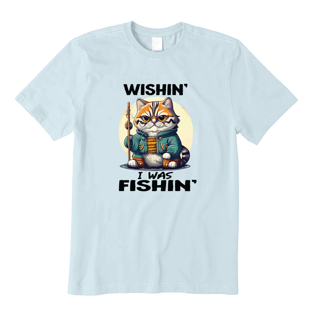 Wishing I Was Fishing T-Shirt