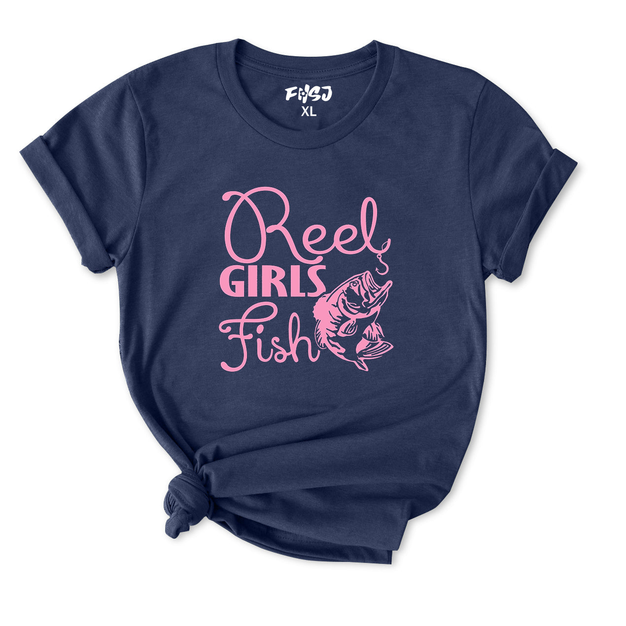 Reel Girls Fish T-Shirt for Women