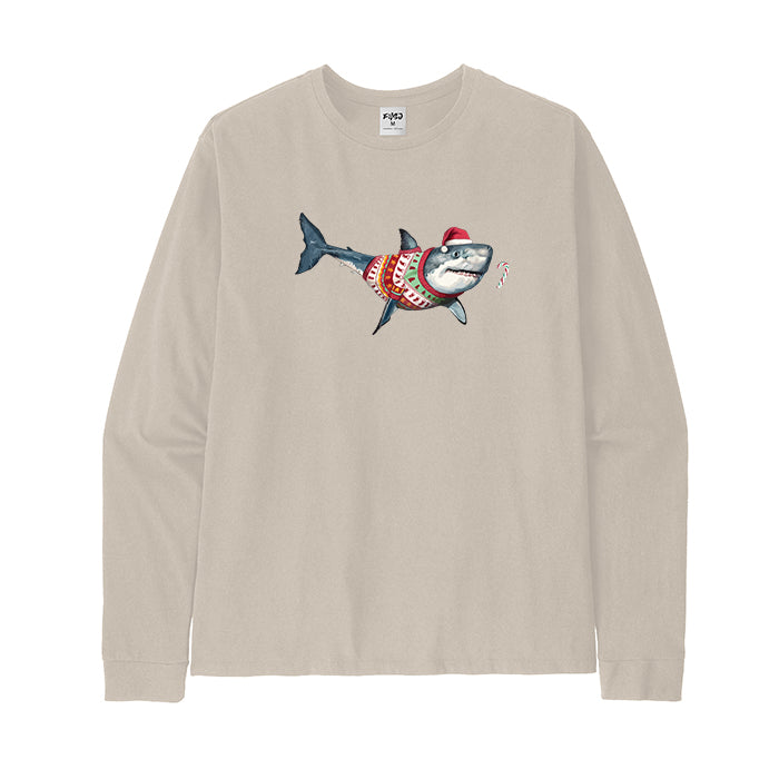 Sharks Christmas Long Sleeve T-Shirt