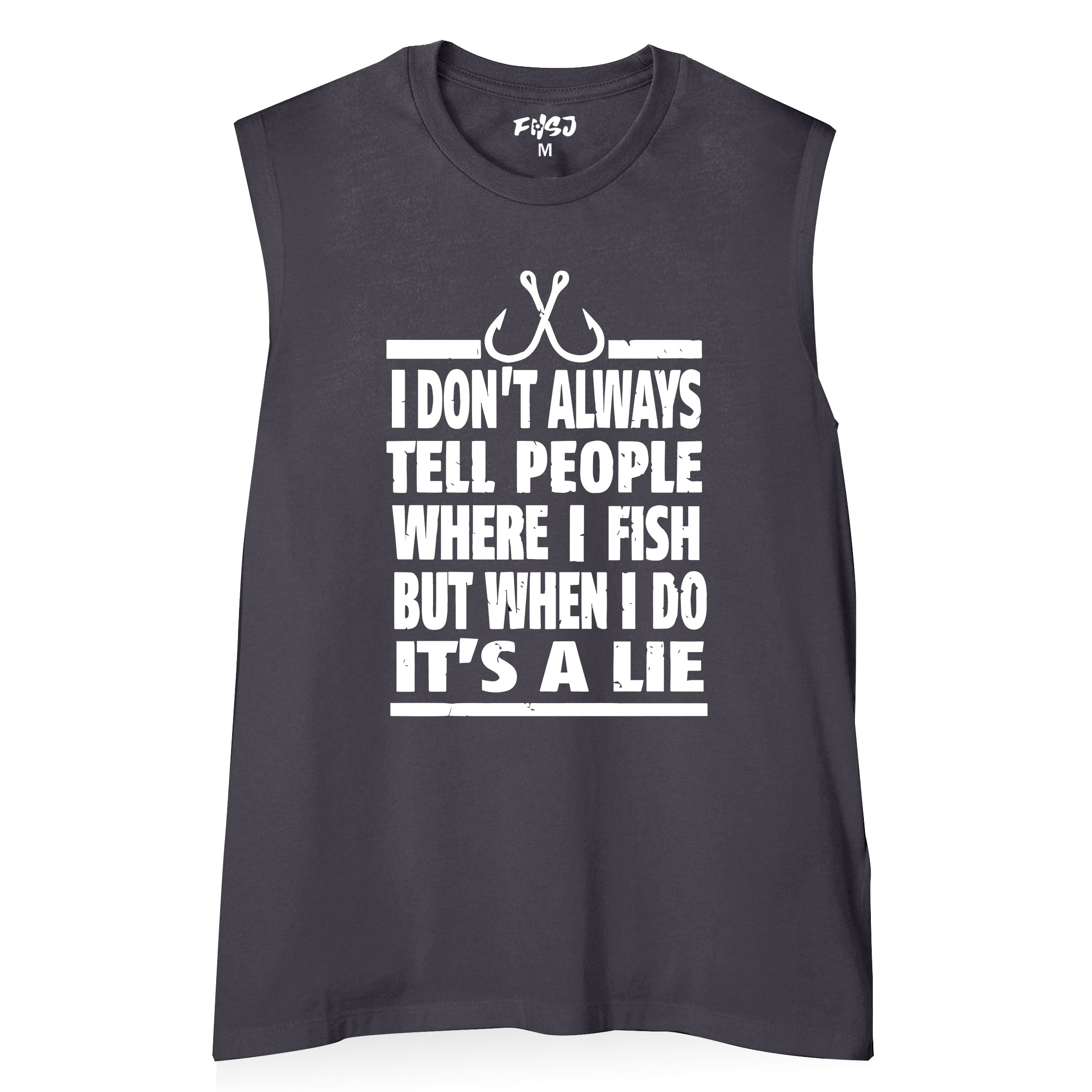 Women NOT TELL PEOPLE WHERE I FISH Tank Top