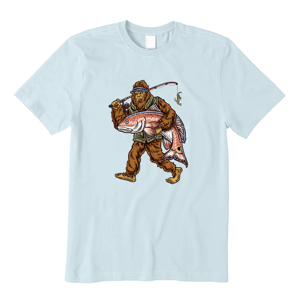 Bigfoot Fisherman T-Shirt