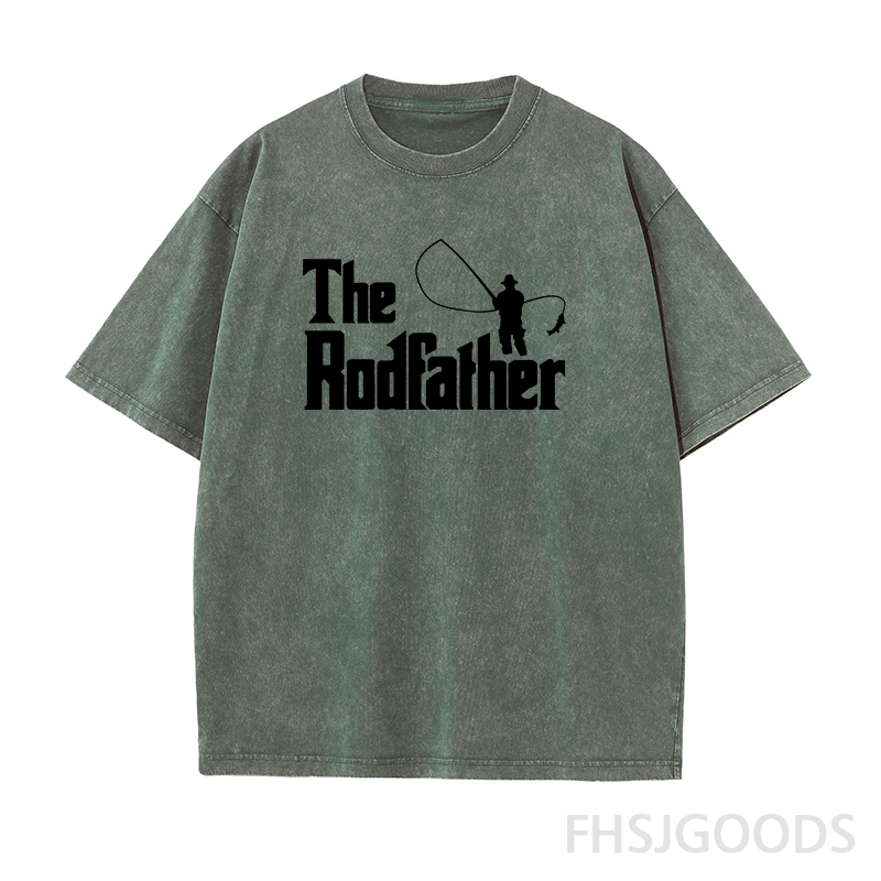 The Rodfather Unisex Distressed T-Shirt