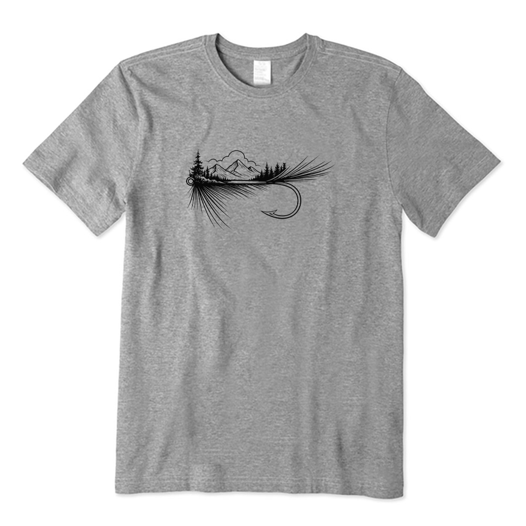 Fly Fishing Hook T-shirt
