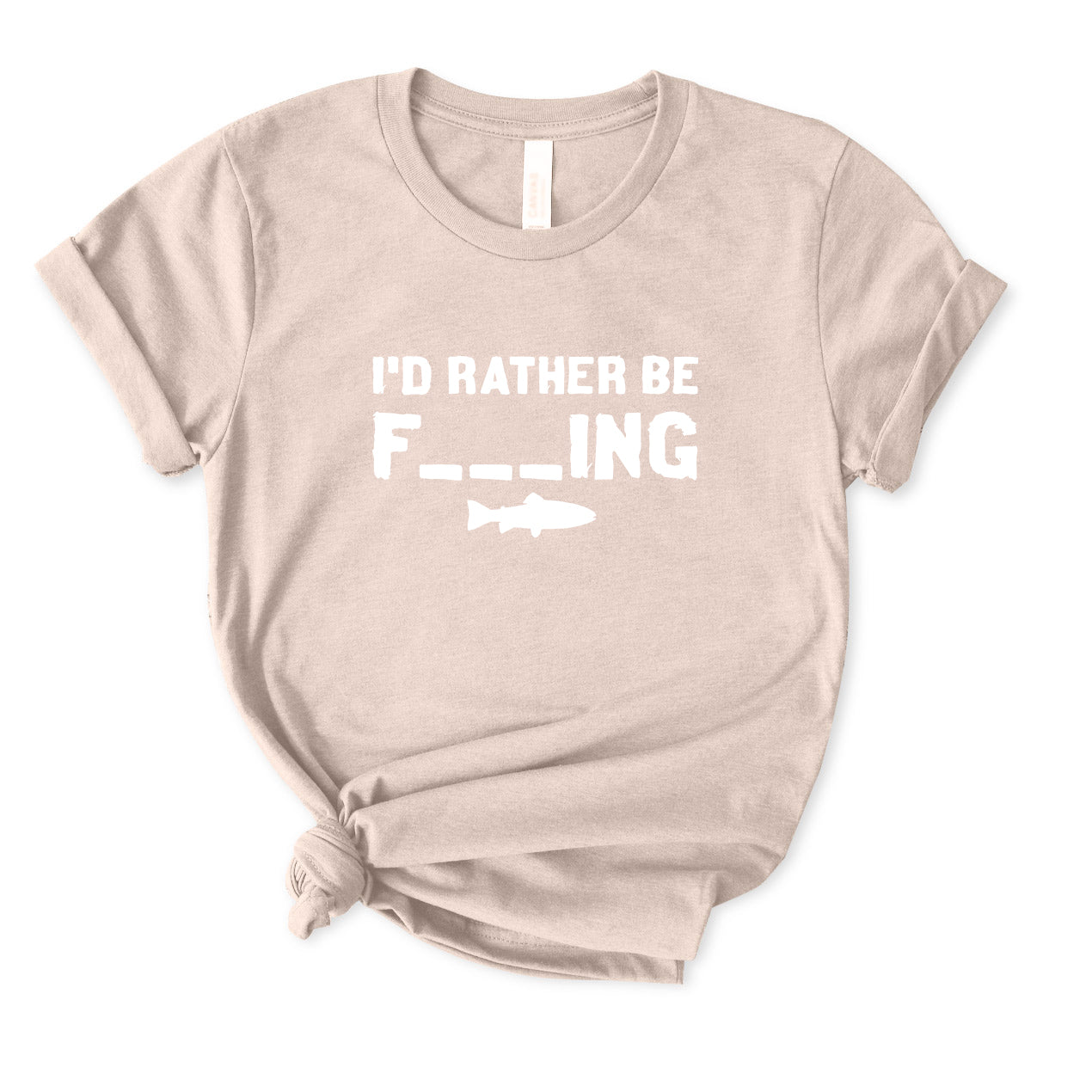 I'd Rather Be F_ING T-Shirt  for Women