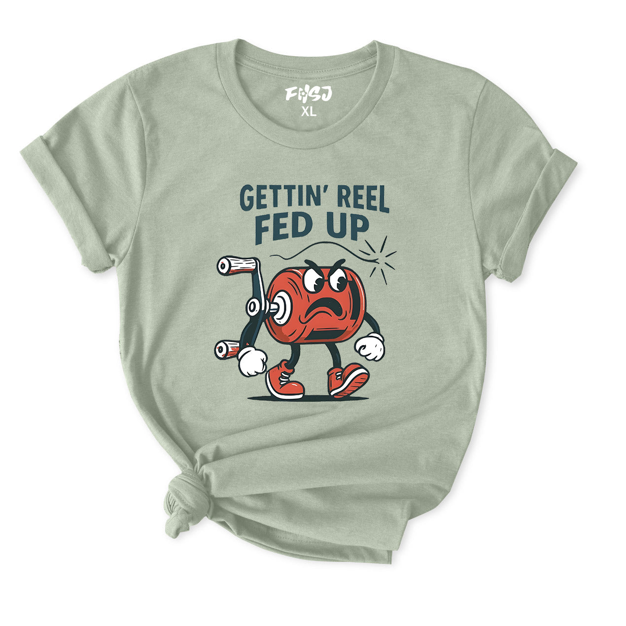 Gettin’ Reel Fed Up T-Shirt for Women