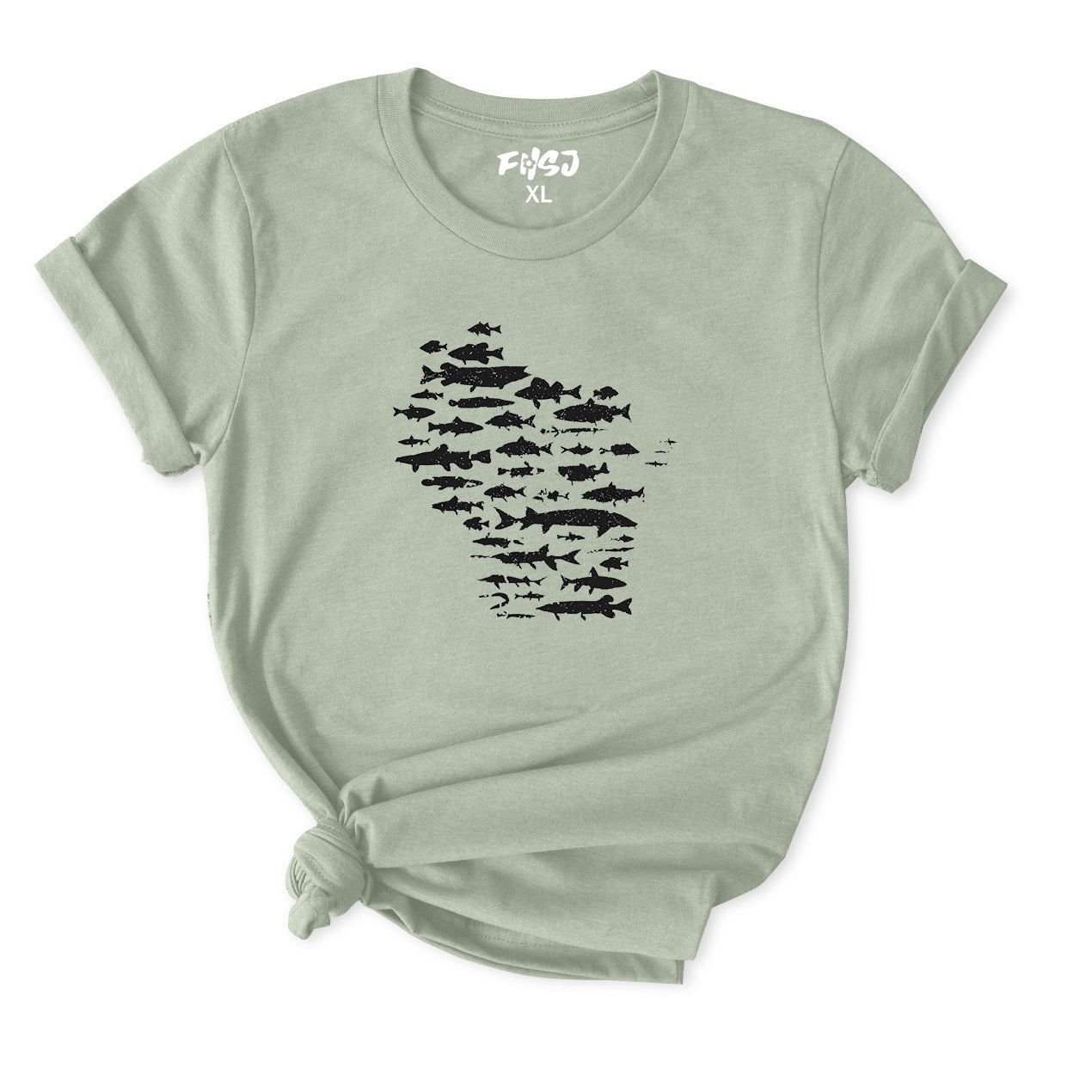 Fish of Wisconsin T-Shirt for Women