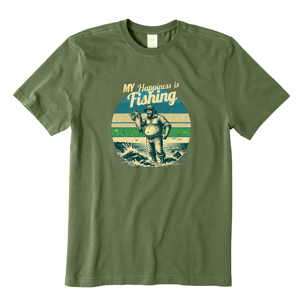 My Happiness Is Fishing T-Shirt
