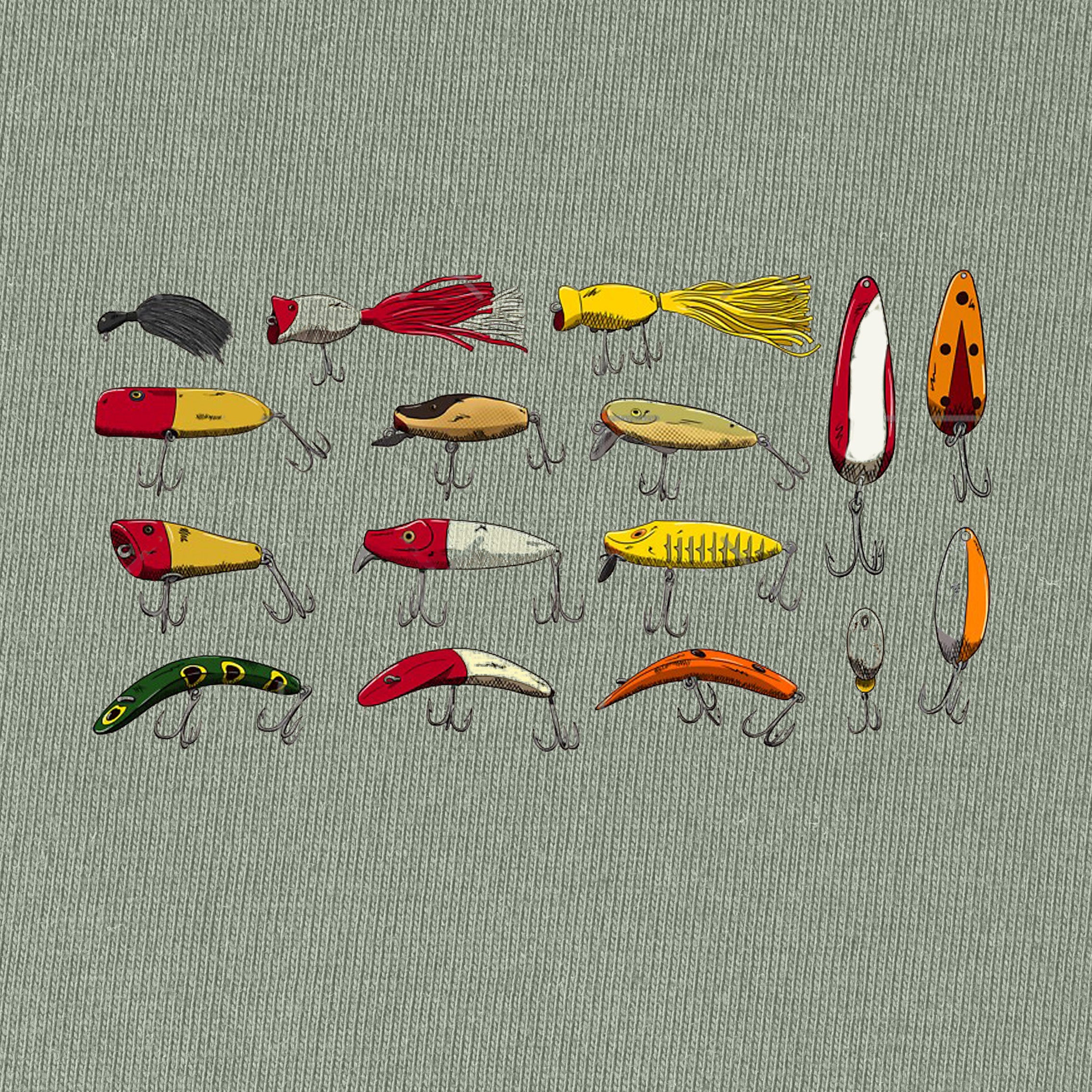 Fishing Tackle and Lures Classic T-Shirt