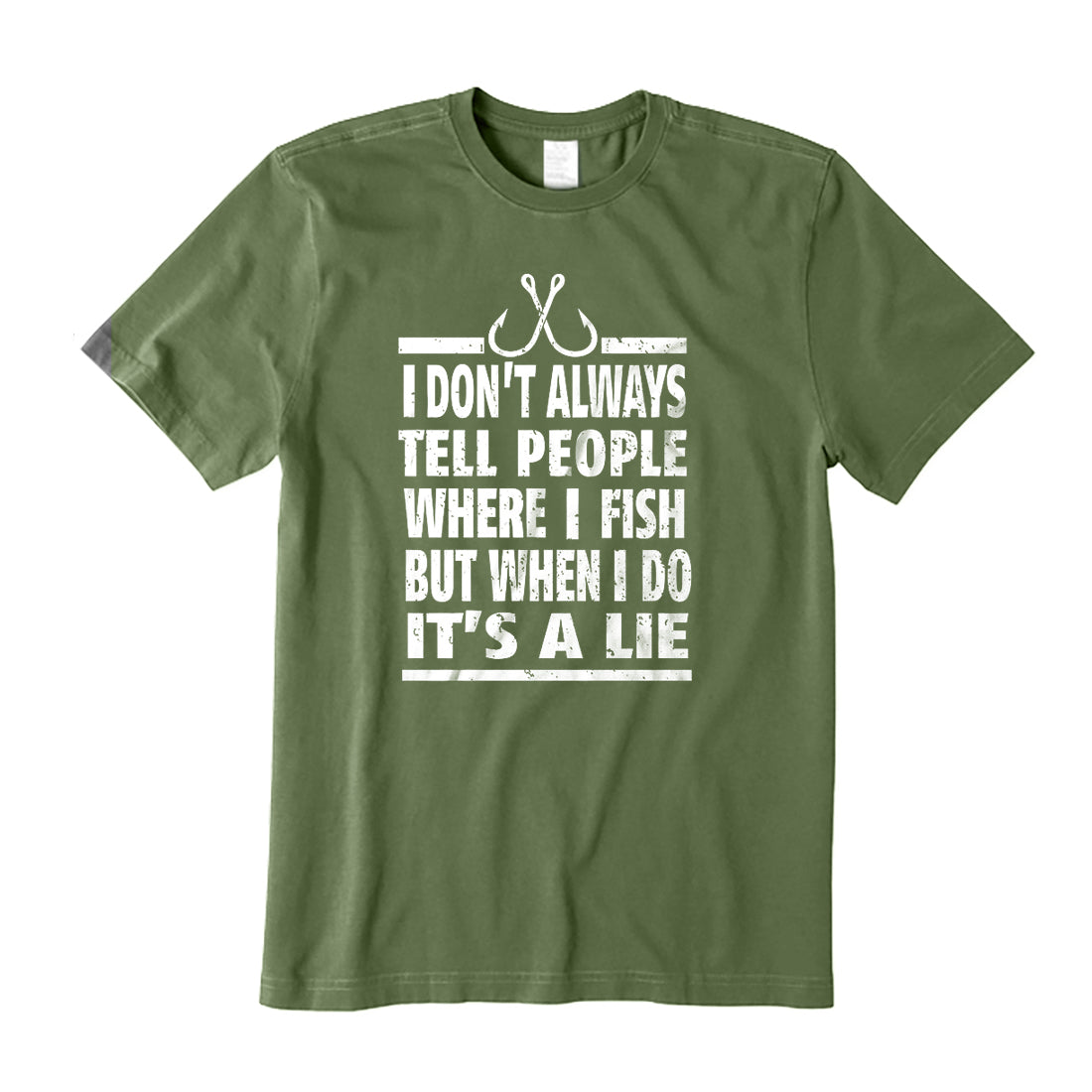 NOT TELL PEOPLE WHERE I FISH T-Shirt