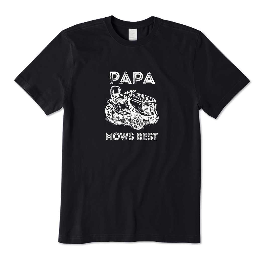 Papa Mows Best T-shirt