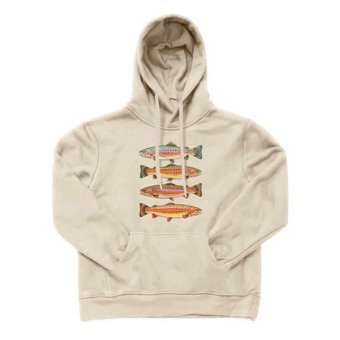 Trout Fish Hoodie