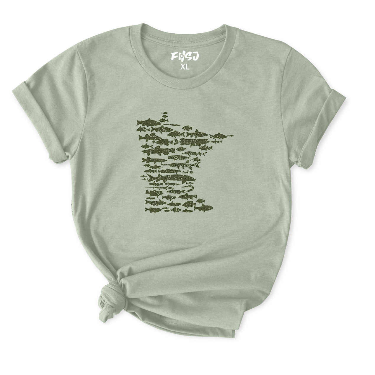 Fish of Minnesota T-Shirt for Women