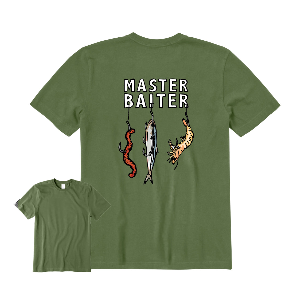 Master Baiter Back Graphic T-Shirt