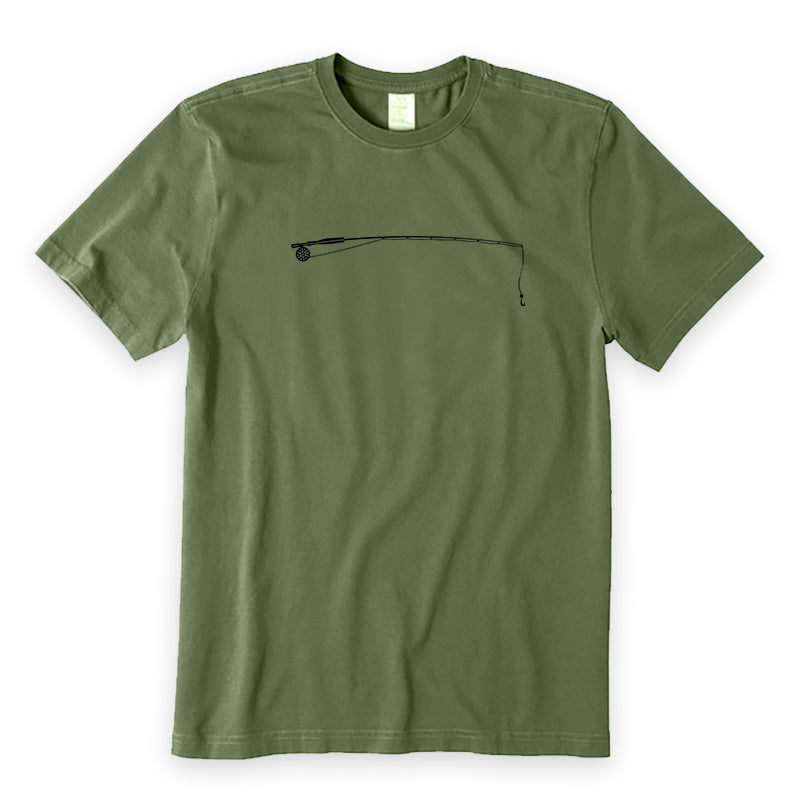 Fishing Fly Rod T-Shirt