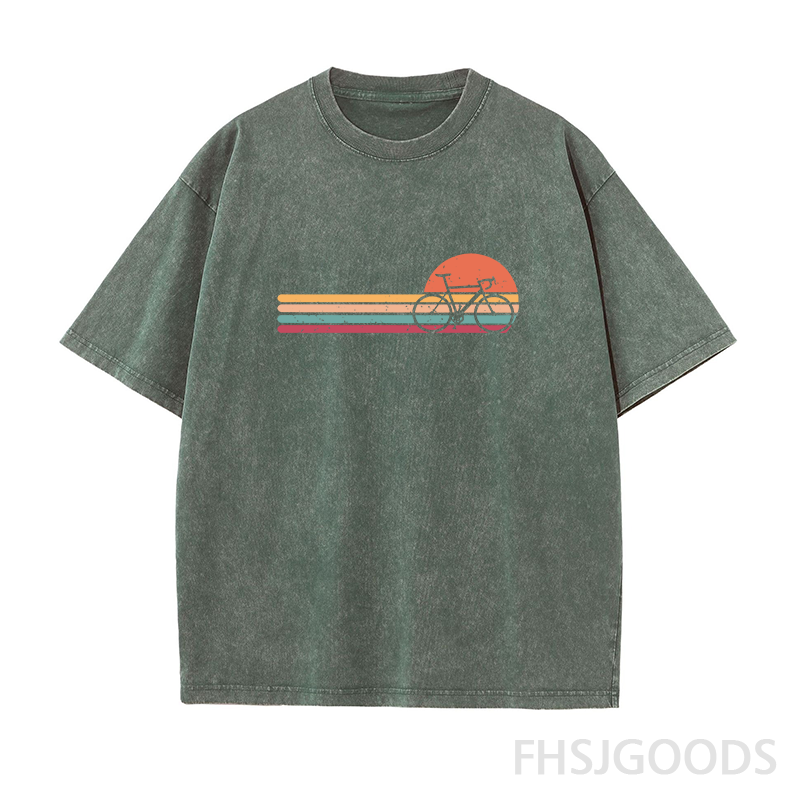Biker Unisex Distressed T-Shirt