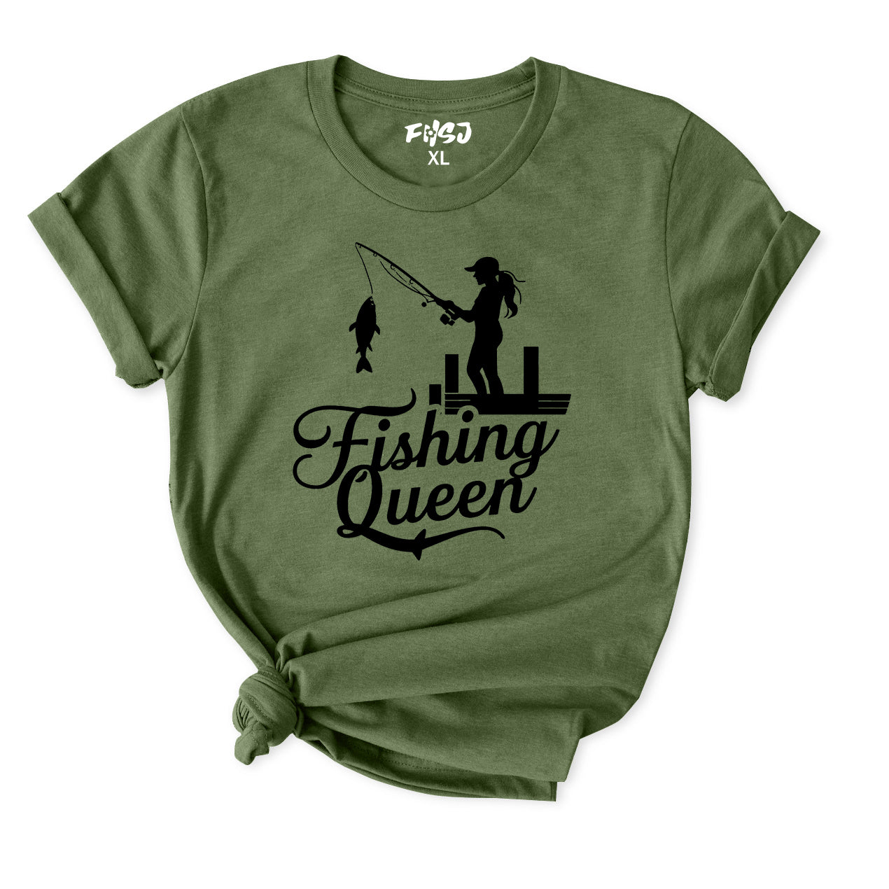 Fishing Queen T-Shirt for Women