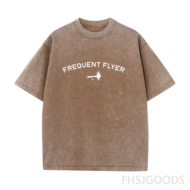 Frequent Flyer Unisex Distressed T-Shirt