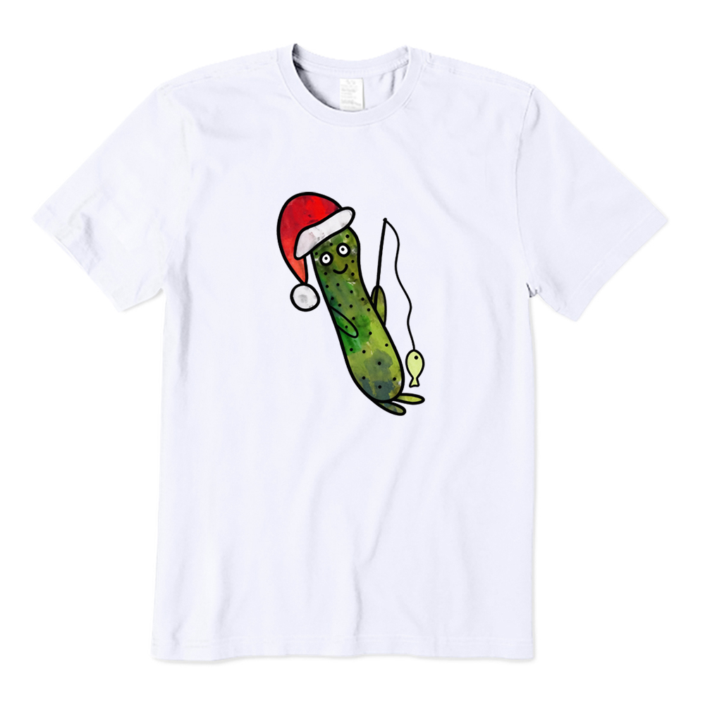 Christmas Pickle Fishing T-Shirt