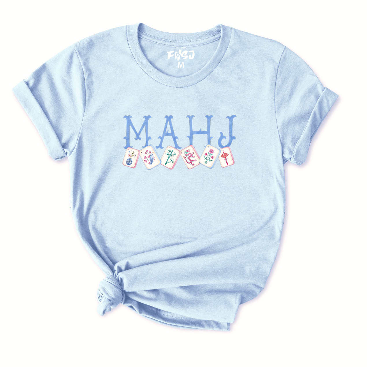 Mahjong MAHJ Floral T-Shirt for Women
