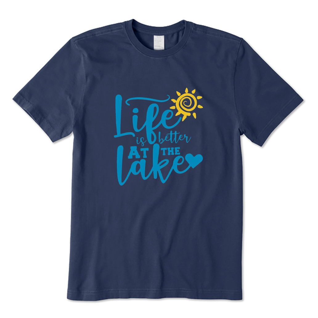 Life Is Better At The Lake Hiking T-shirt