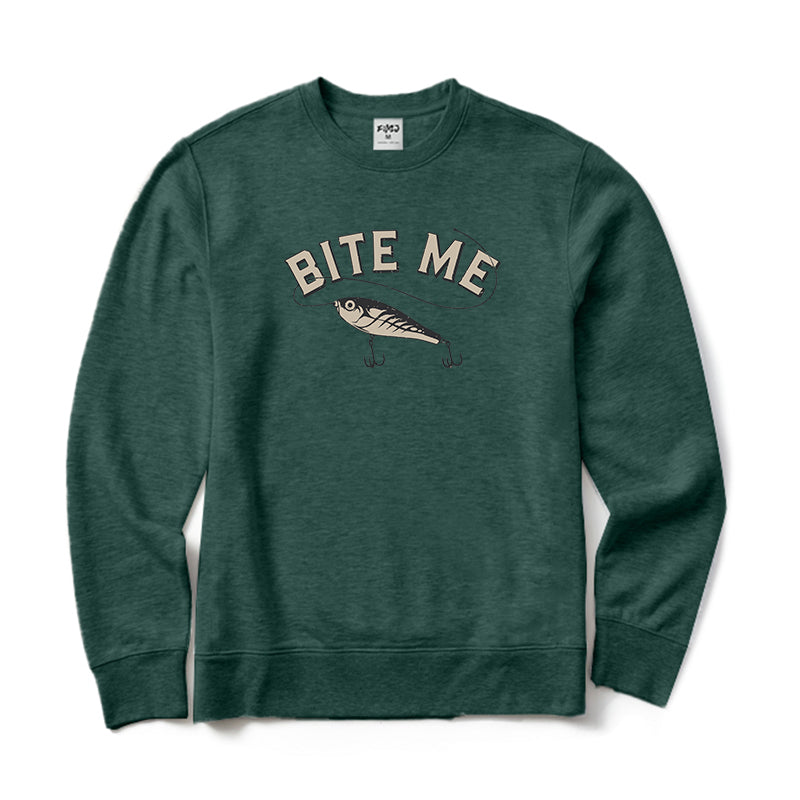 Bite Me Fishing Crewneck Sweatshirt