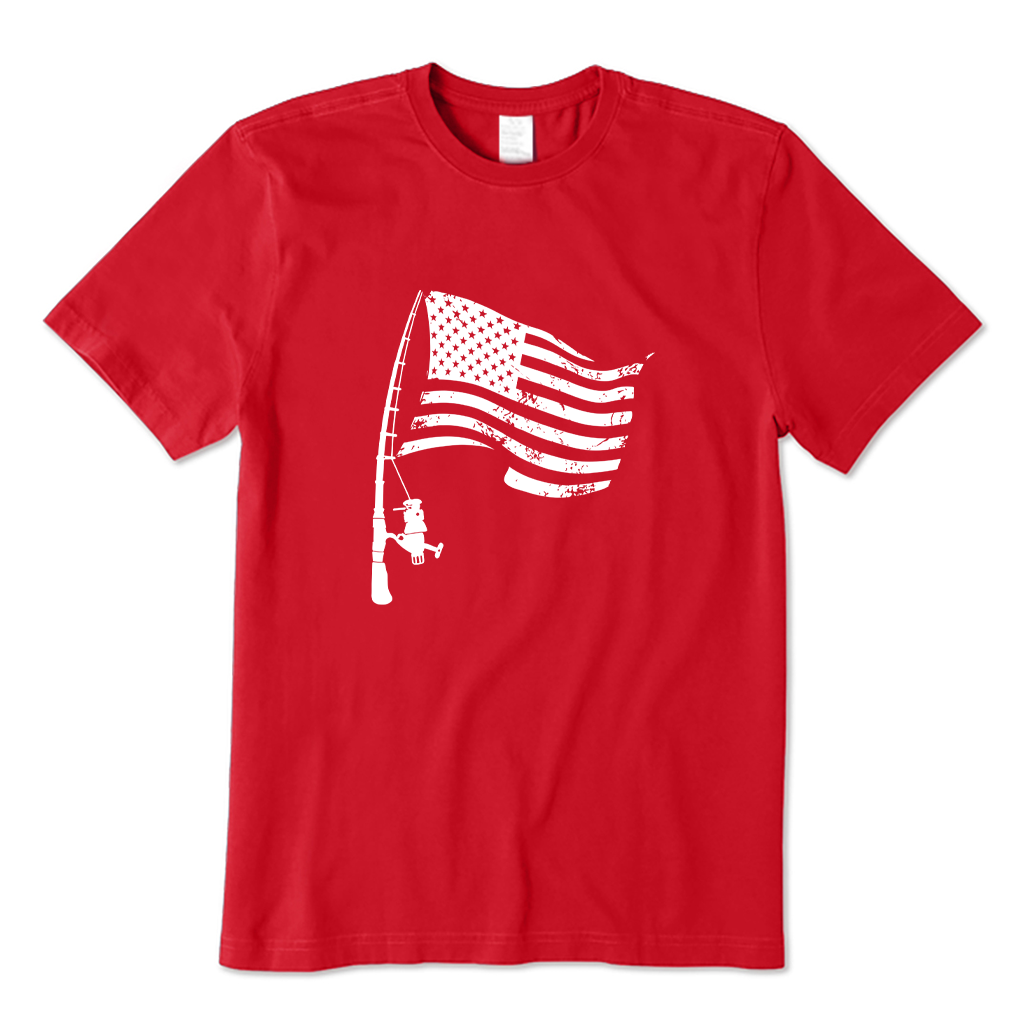 Fishing American T-shirt