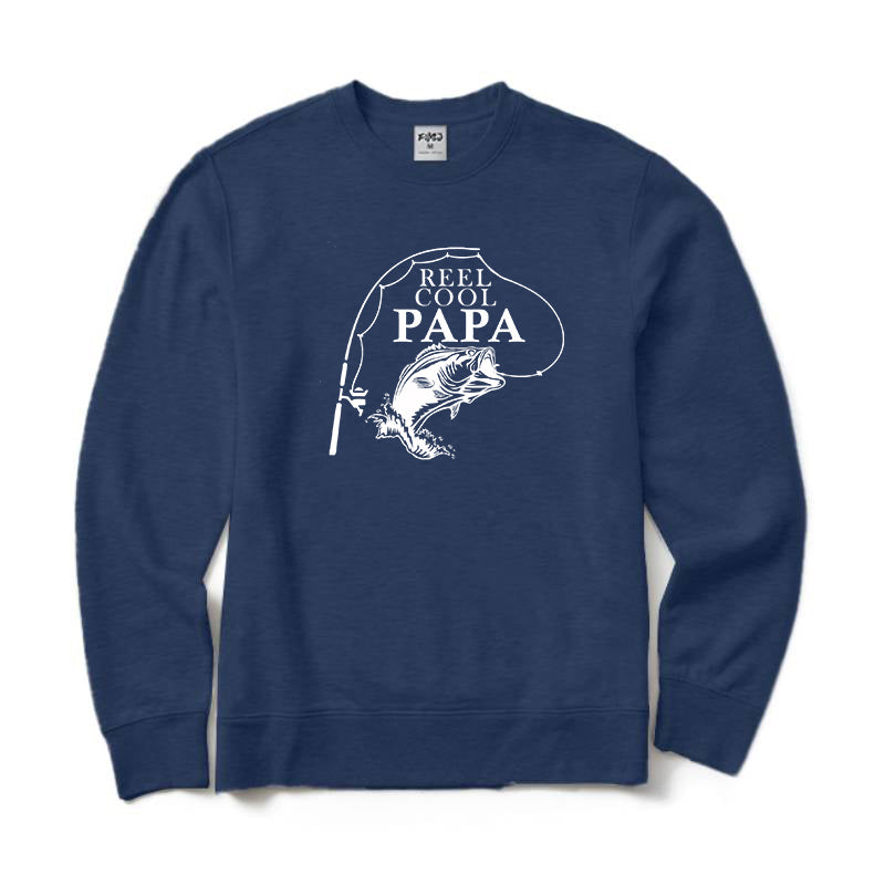 Reel Cool Papa Crewneck Sweatshirt