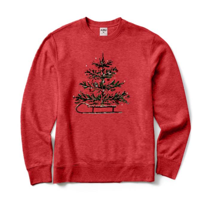 Christmas Tree Crewneck Sweatshirt